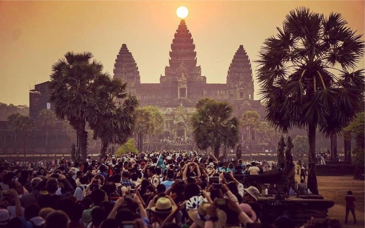 Central Corner D'Angkor Siem Reap Bagian luar foto