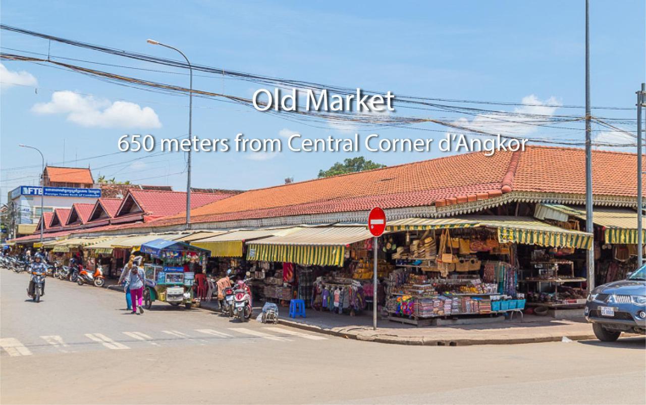 Central Corner D'Angkor Siem Reap Bagian luar foto